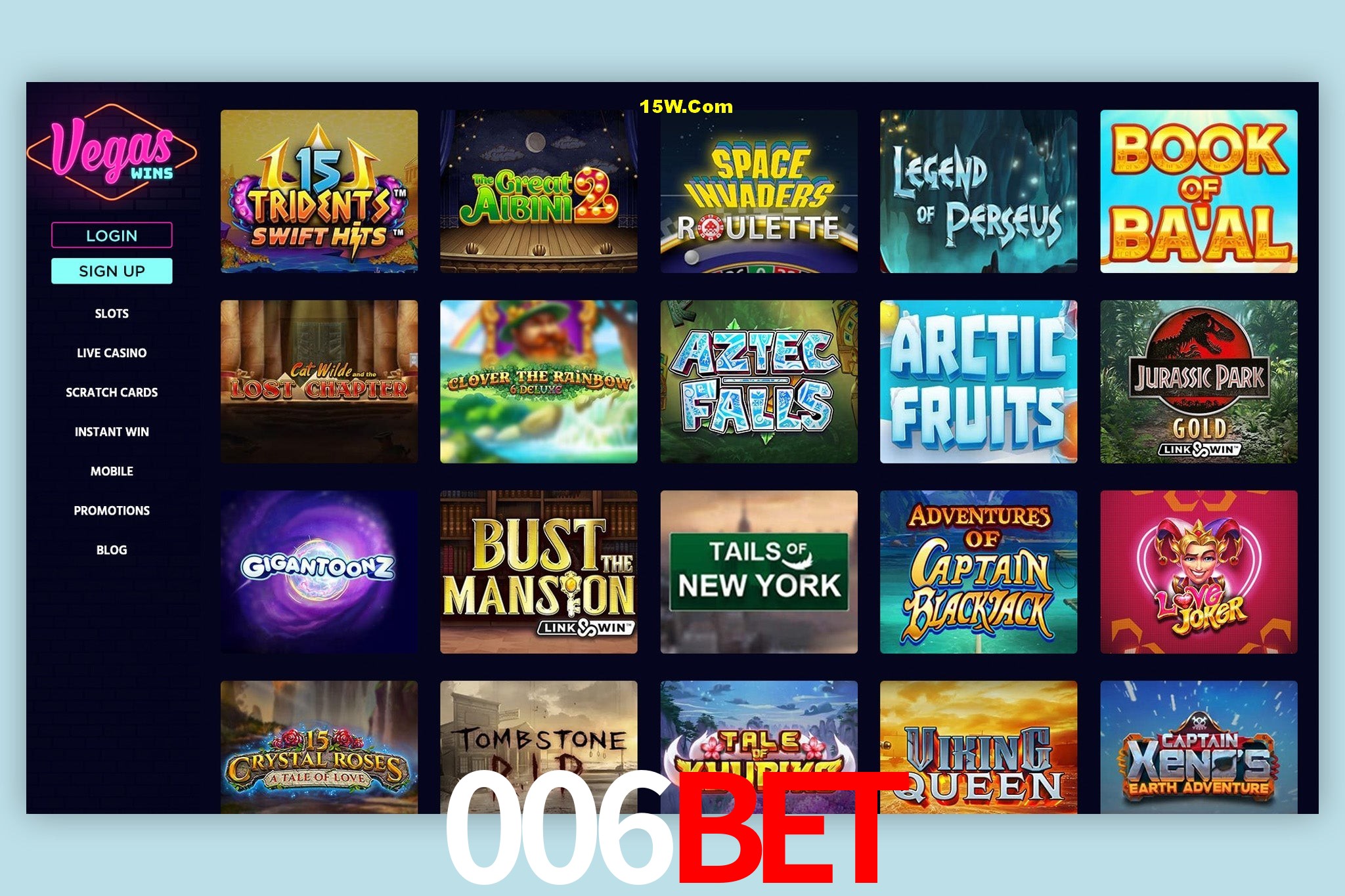 Games Directory 006Bet
